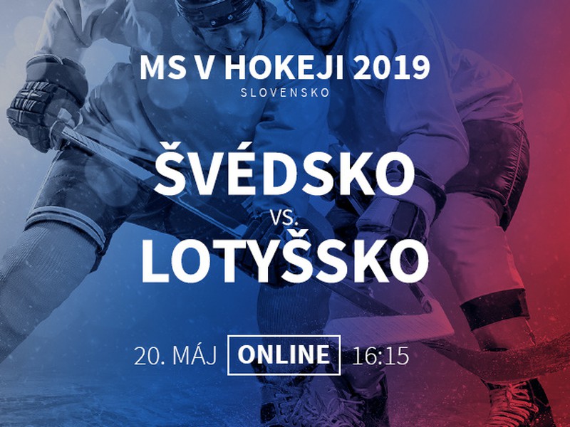 MS v hokeji: Švédsko - Lotyšsko