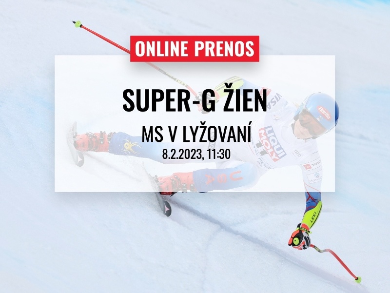 Super-G žien na MS v lyžovaní