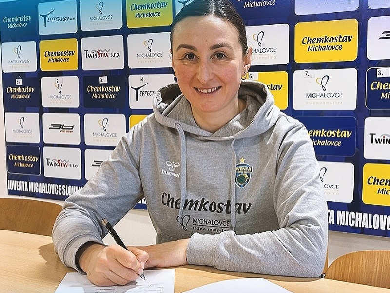 Irina Jablonská zotrvá v tíme MŠK Iuventa Michalovce