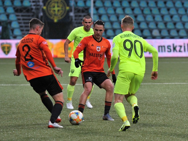Momentka zo zápas MŠK Žilina - MFK Ružomberok