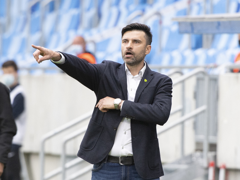 Na snímke tréner Žiliny Pavol Staňo vo finále Slovenského pohára Slovnaft Cupu