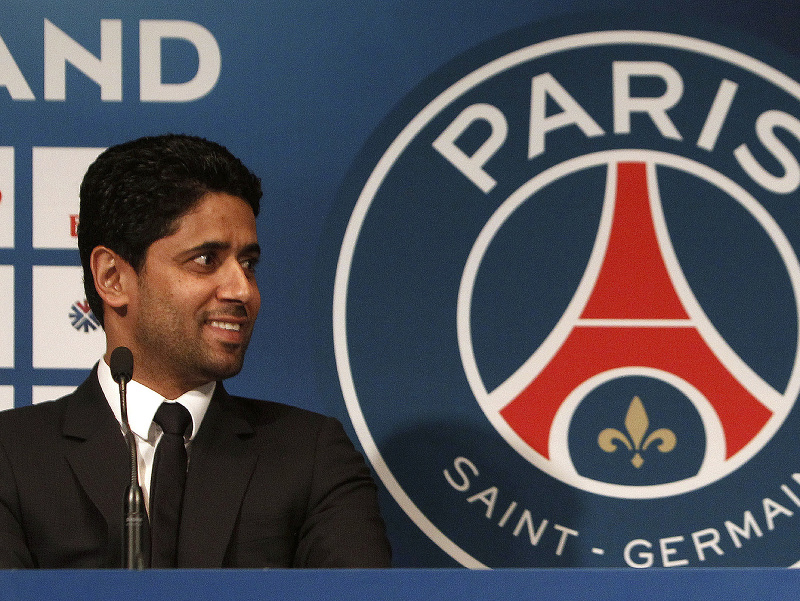 Prezident futbalového klubu Paríž St. Germain Nasser Al-Khelaifi