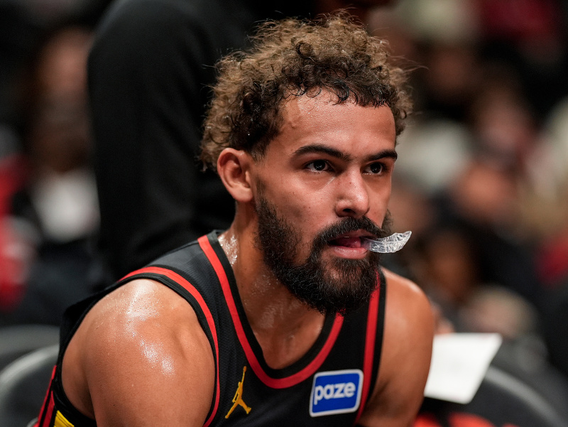 Americký basketbalista Trae Young