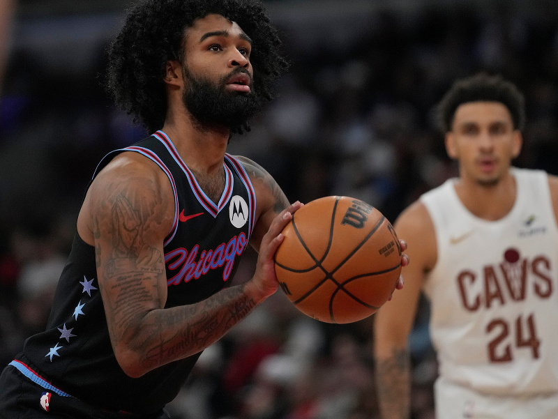 Basketbalista Chicaga Bulls Coby White