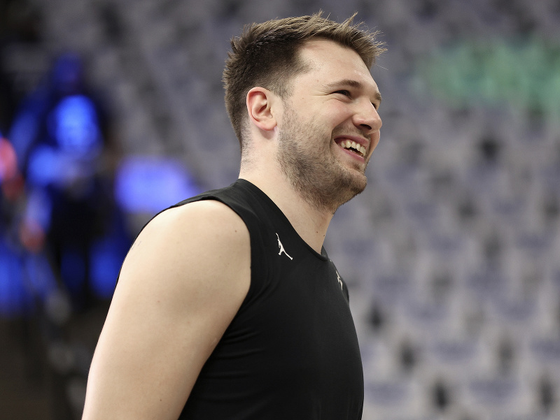 Slovinská basketbalová hviezda Luka Dončič