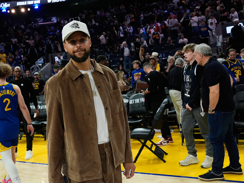 Basketbalová hviezda Stephen Curry