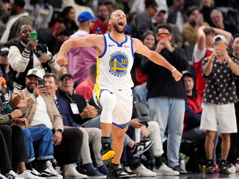 Americká basketbalová hviezda Stephen Curry