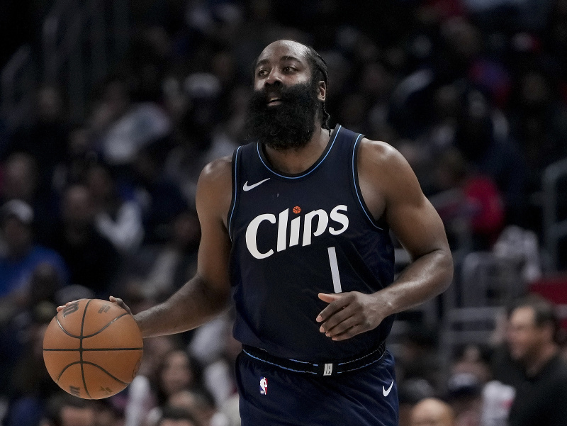 Hráč LA Clippers James Harden