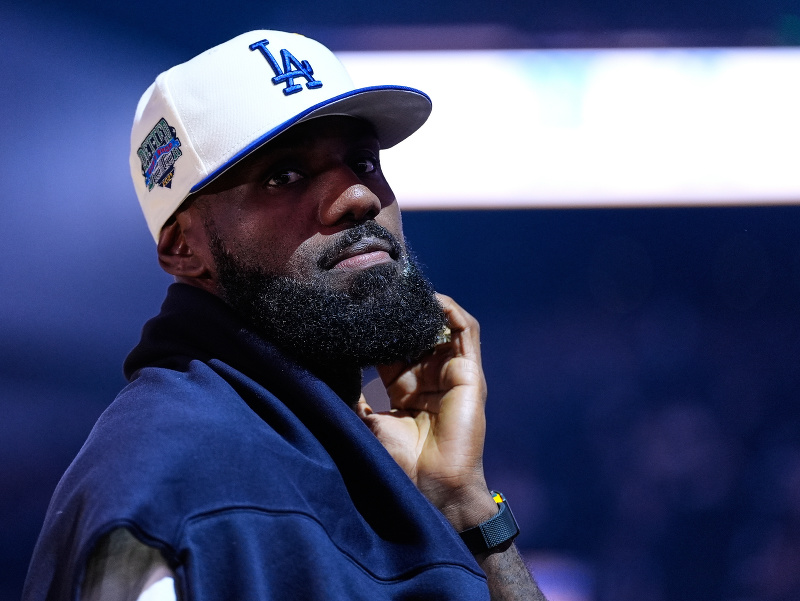 Basketbalista Los Angeles Lakers Lebron James