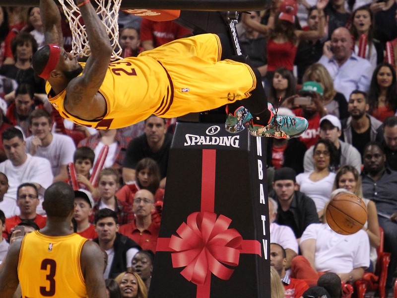 LeBron James a jeho famózne zakončenie proti Miami