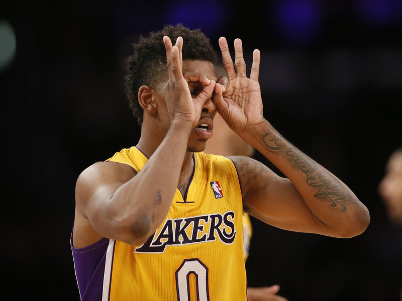 Útočník Los Angeles Lakers Nick Young