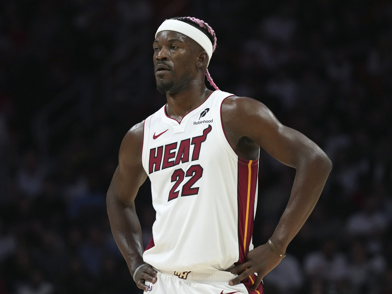 Jimmy Butler v drese Miami Heat