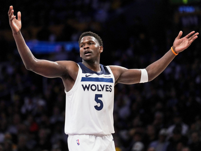 Hviezda Minnesoty Timberwolves Anthony Edwards