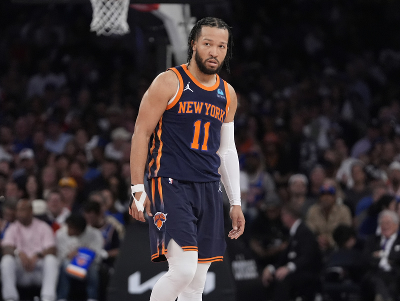 Jalen Brunson, rozohrávač New Yorku Knicks
