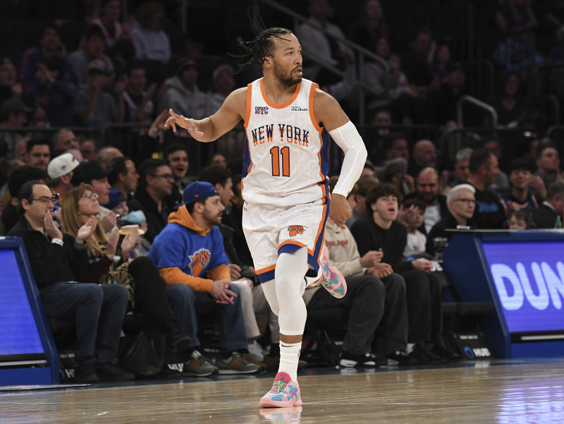 Basketbalista New Yorku Knicks Jalen Brunson