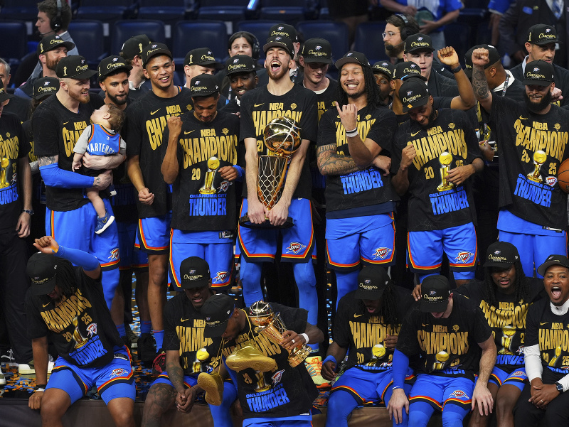 Oklahoma City Thunder - víťaz NBA pre sezónu 2024/25