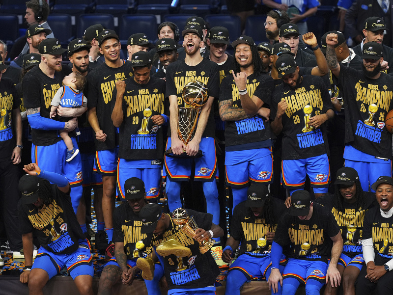 Oklahoma City Thunder - víťaz NBA pre sezónu 2024/25