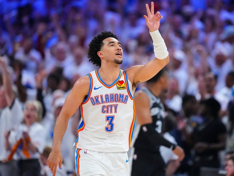 Jared McCain z tímu Oklahoma City Thunder