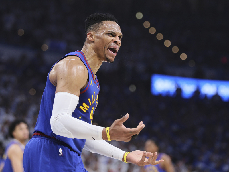 Denverský rozohrávač Russell Westbrook