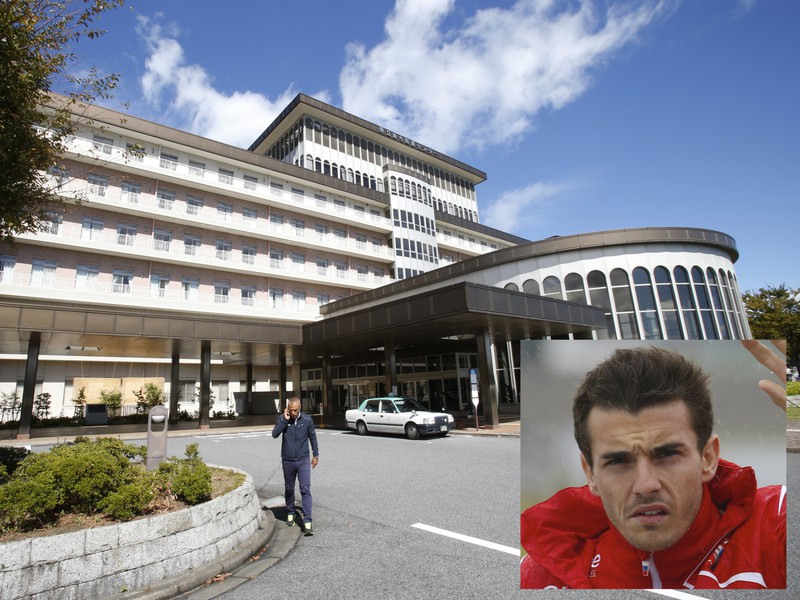 Jules Bianchi leží v nemocnici v Jokkaiči