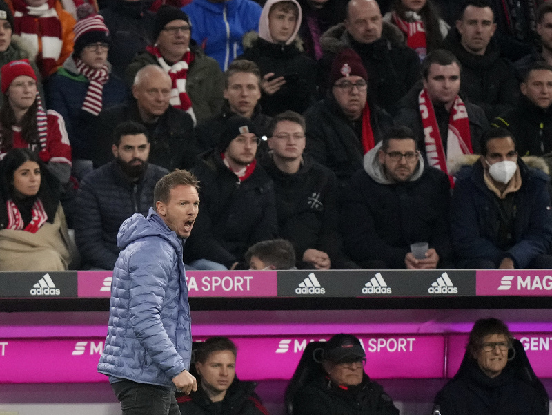 Julian Nagelsmann na lavičke Bayernu