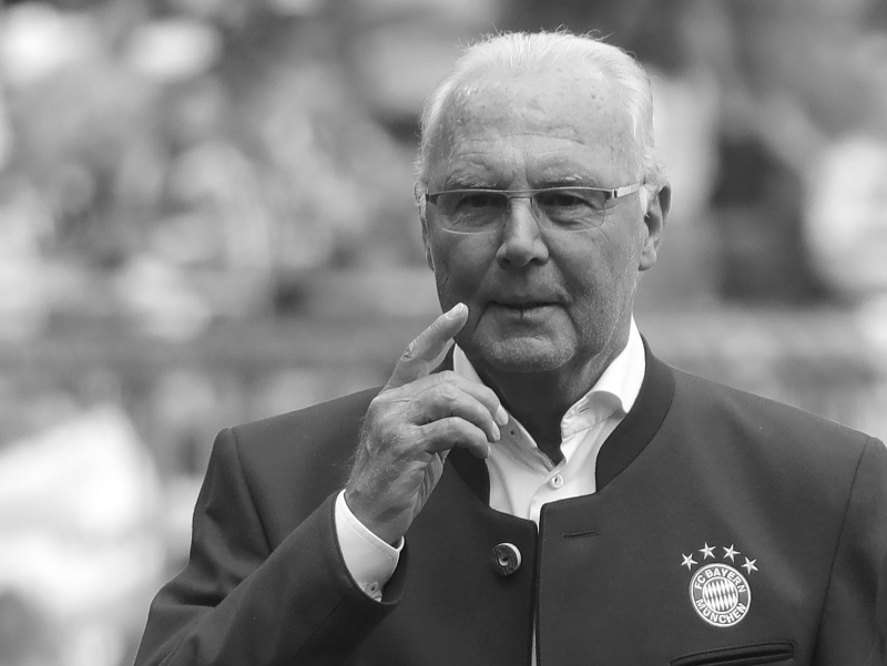 Nebohá nemecká futbalová legenda Franza Beckenbauer