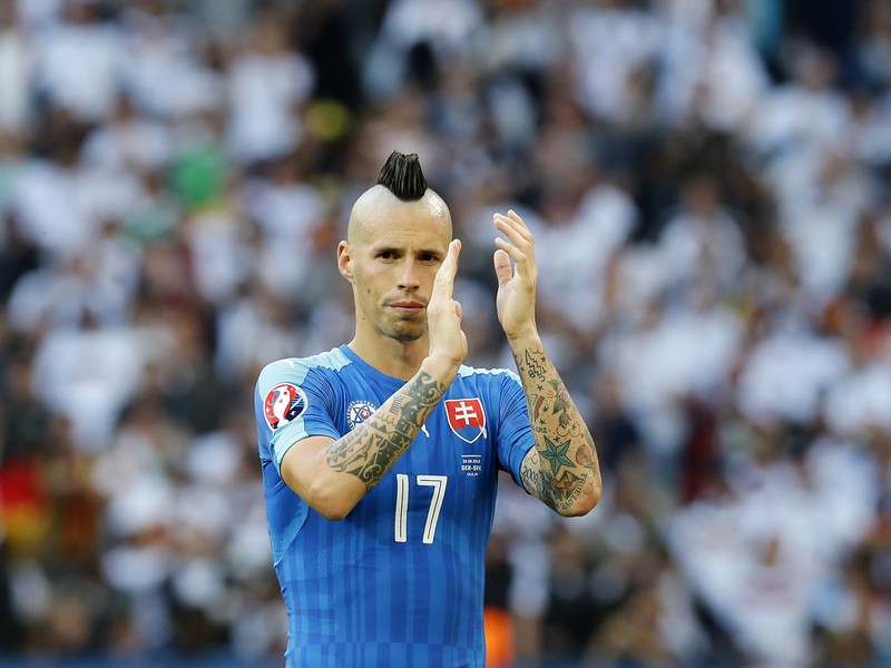 Slovenský reprezentant Marek Hamšík