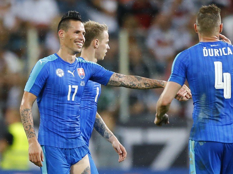 Radosť slovenských futbalistov