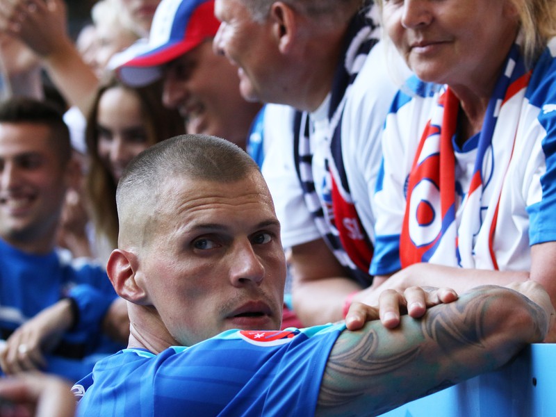 Martin Śkrtel po zápase s Nemeckom