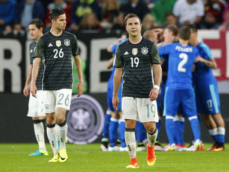 Slovenskí futbalisti otočili duel na ihrisku úradujúcich majstrov sveta z Nemecka
