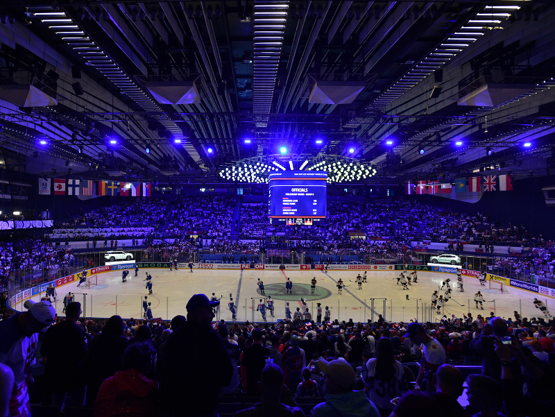 Atmosféra v hokejovej hale v Ostrave