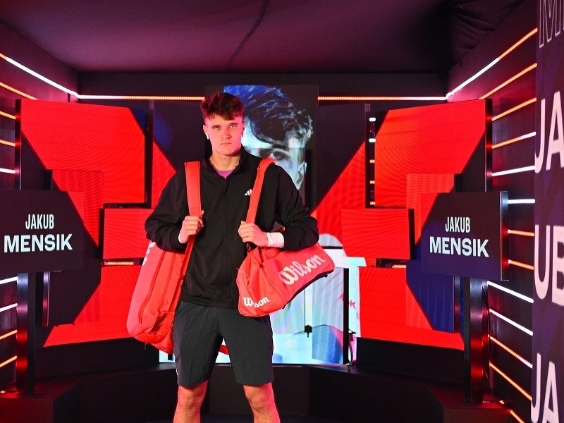Jakub Menšík na Next Gen ATP Finals