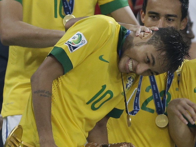 Neymar získal Zlatú loptu pre najlepšieho hráča Pohára konfederácií