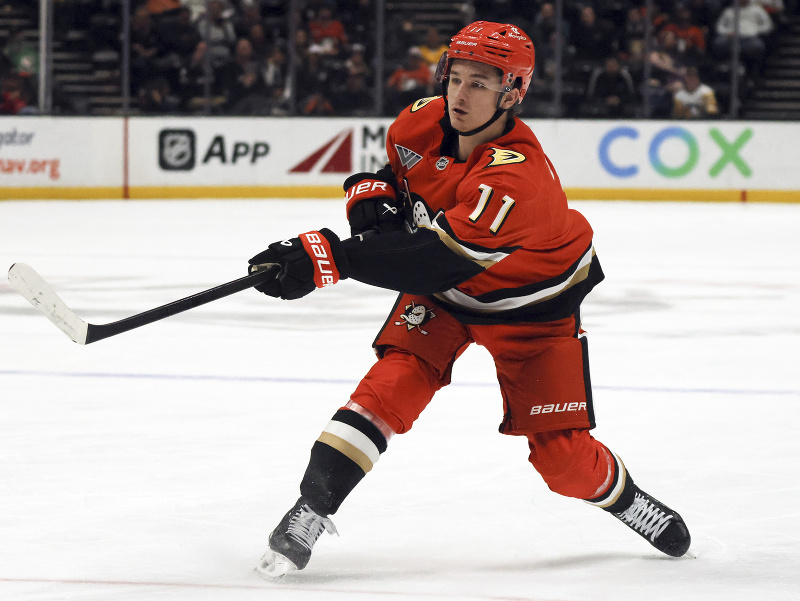 Trevor Zegras, útočník Anaheimu Ducks