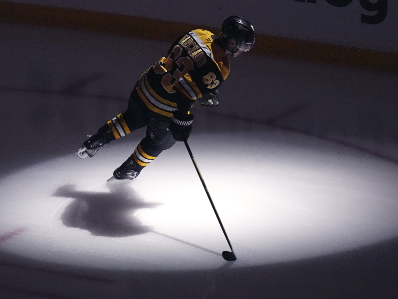 Kapitán Bostonu Brad Marchand
