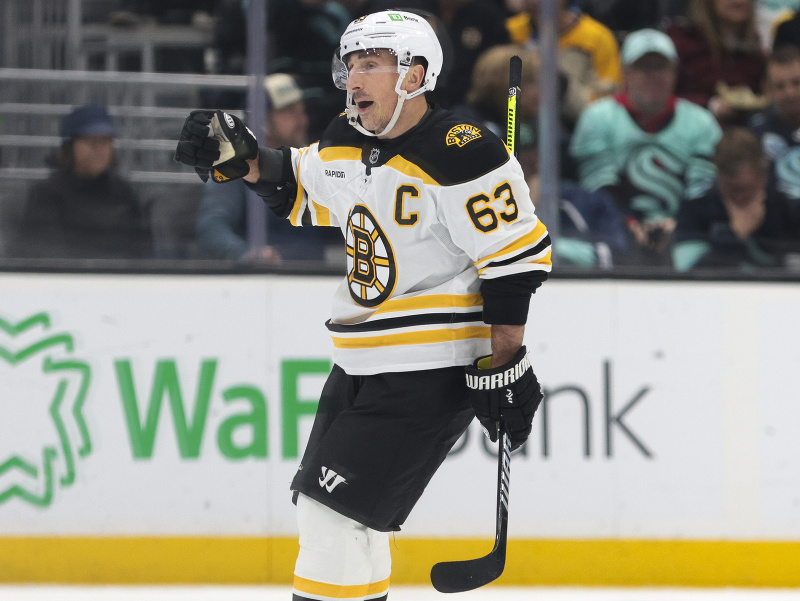 Kapitán Bostonu Brad Marchand