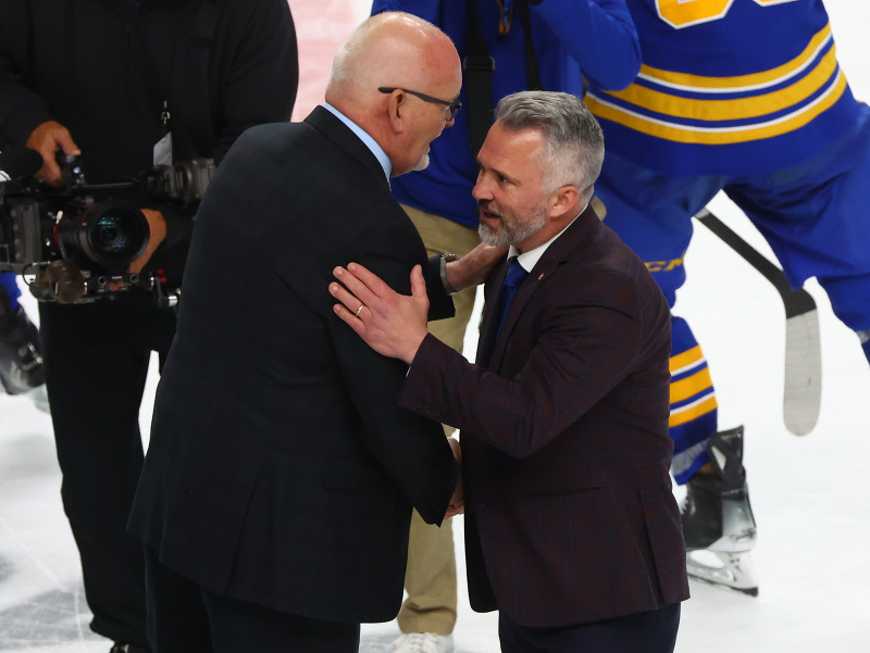Lindy Ruff a Martin St. Louis