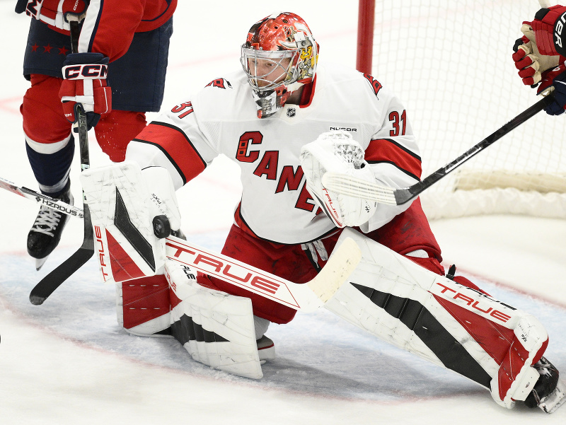 Brankár Frederik Andersen z Caroliny