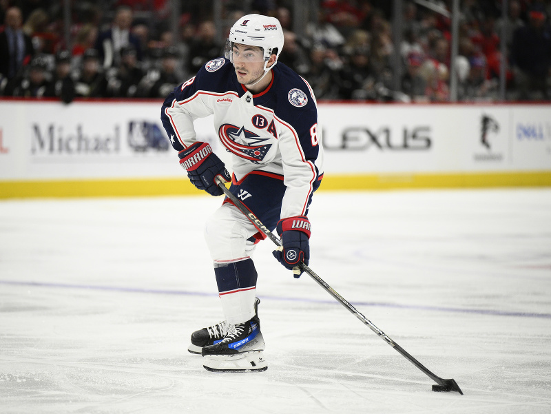 Americký hokejový obranca Zach Werenski