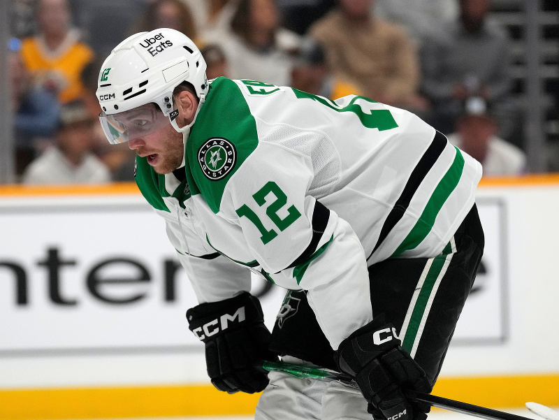 Český hokejový útočník Radek Faksa