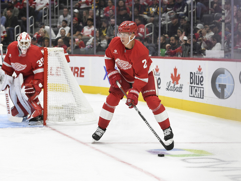 Fínsky obranca Olli Määttä v službách Detroitu Red Wings