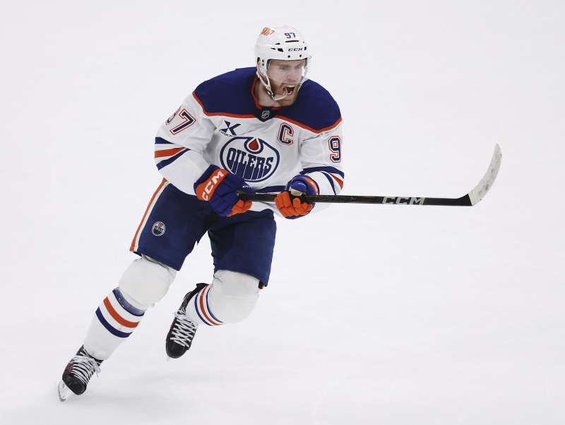 Kapitán Edmontonu Oilers Connor McDavid