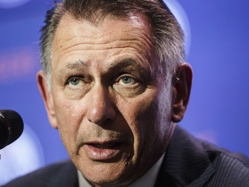 Kanadský hokejový manažér Ken Holland