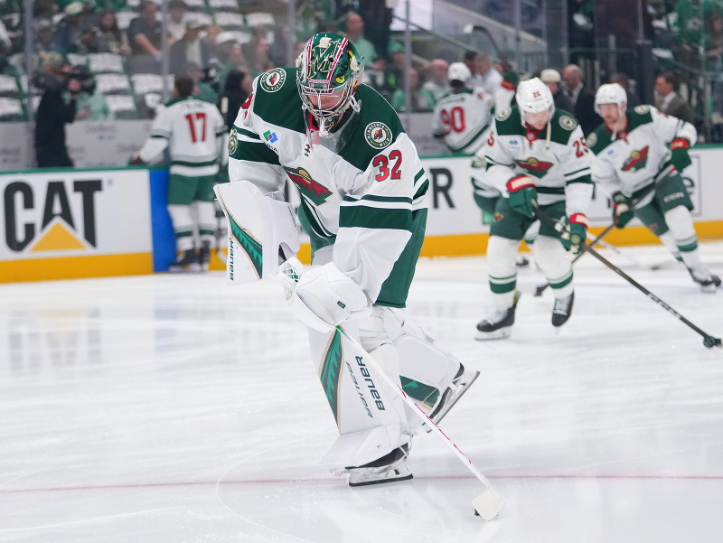 Filip Gustavsson, brankár Minnesota Wild