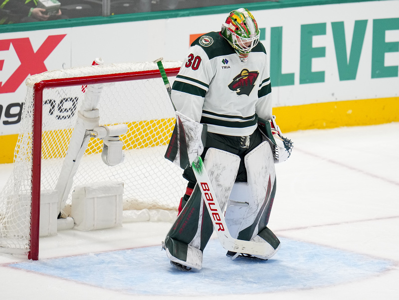 Brankár Minnesoty Wild Jesper Wallstedt