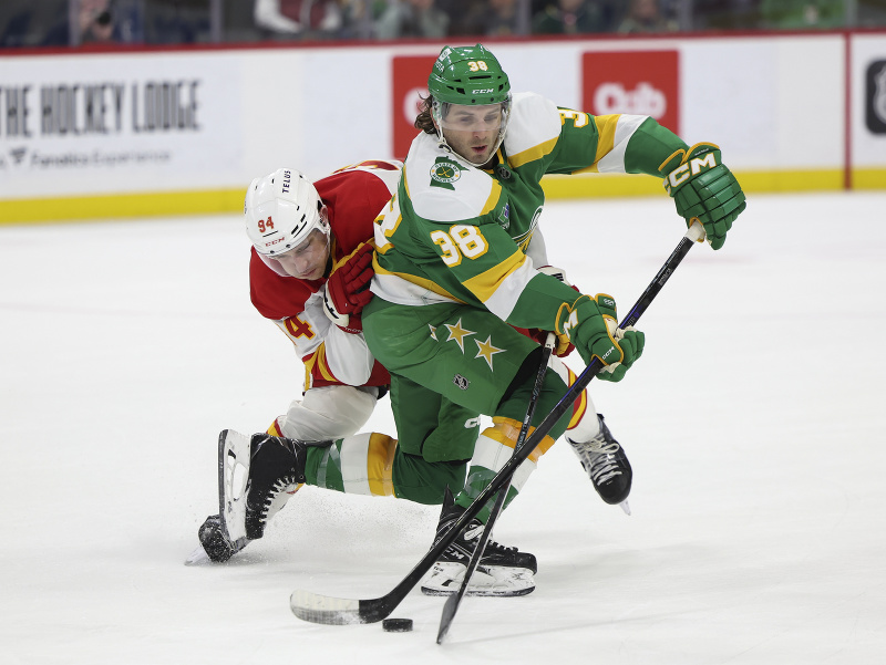 Americký útočník Ryan Hartman z Minnesoty Wild