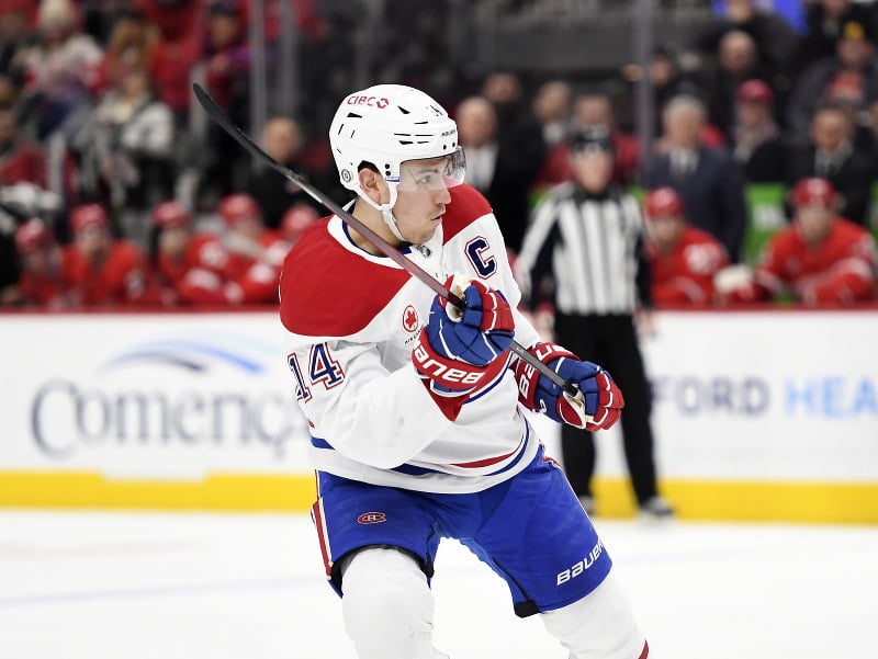 Kapitán Montrealu Nick Suzuki