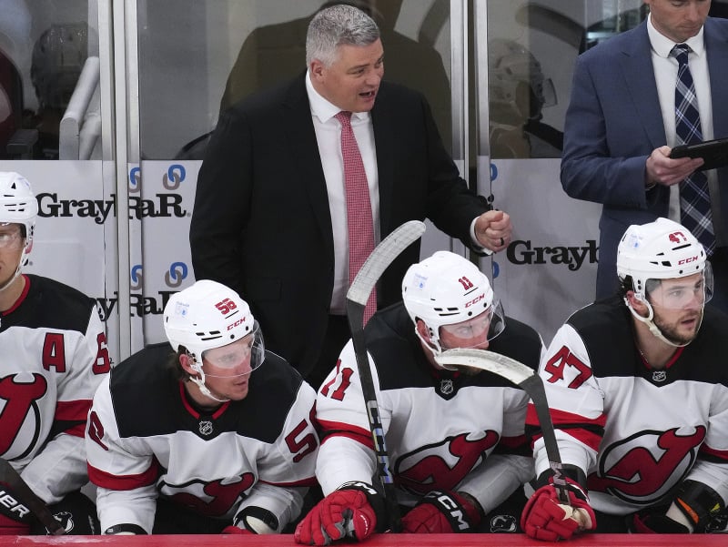 Sheldon Keefe, tréner New Jersey Devils
