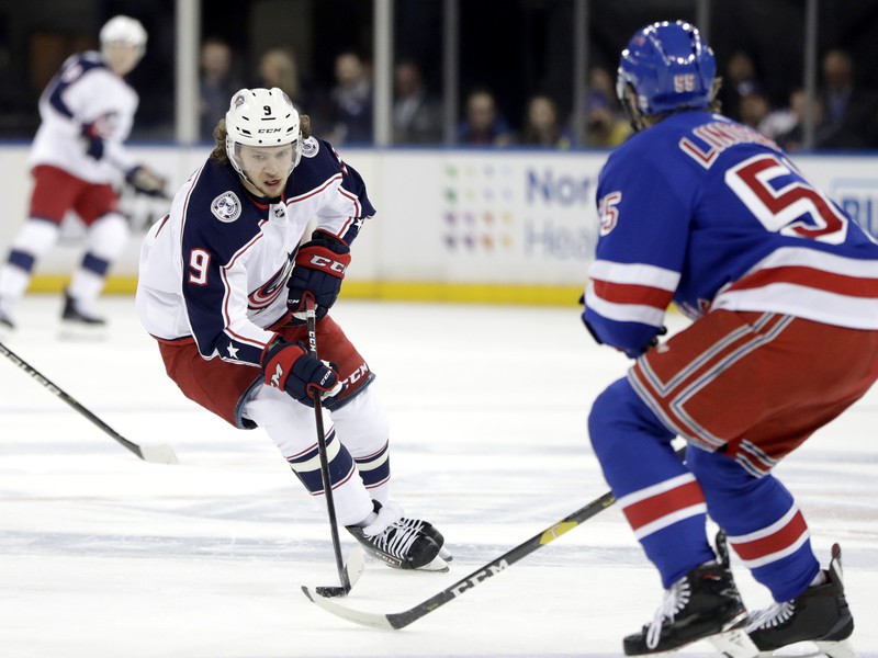 Blue Jackets dokázali zvíťazil nad Rangers a postúpili do play-off. 