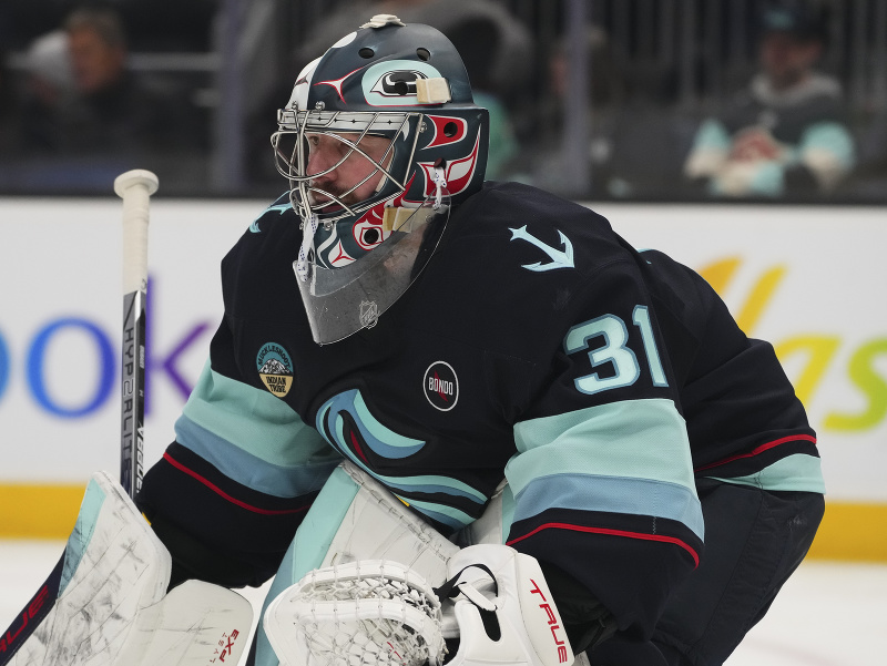 Philipp Grubauer, brankár tímu Seattle Kraken